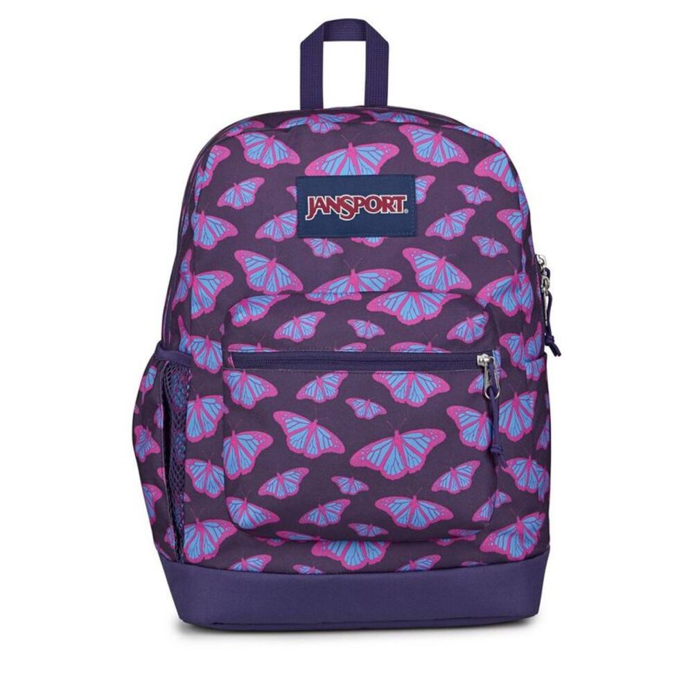 JanSport Cross Town Plus 17" Fits 15" Laptop Water Resistant Backpack - Purple